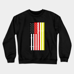 Dual Citizen German American Crewneck Sweatshirt